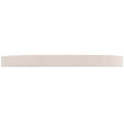 Bordsskiva vit Ø30x2,5 cm massiv furu