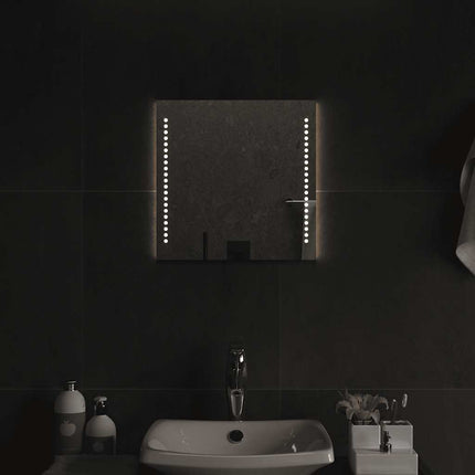 Badrumsspegel LED 40x40 cm