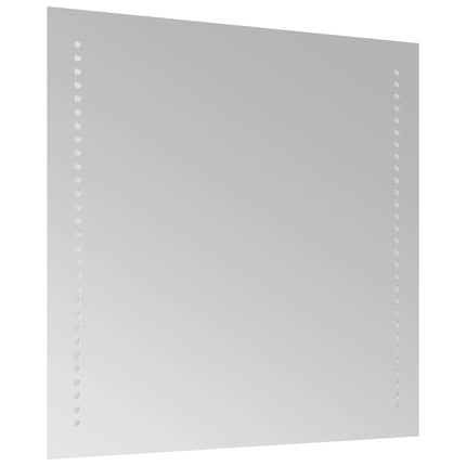 Badrumsspegel LED 50x50 cm