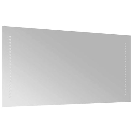 Badrumsspegel LED 80x40 cm