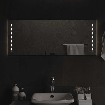 Badrumsspegel LED 100x40 cm