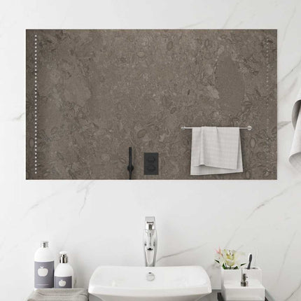 Badrumsspegel LED 100x60 cm