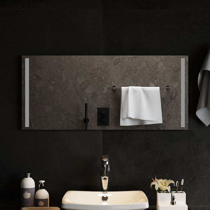 Badrumsspegel LED 90x40 cm