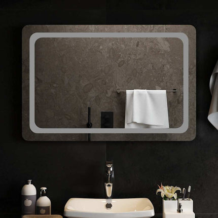 Badrumsspegel LED 90x60 cm