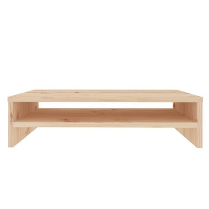 Skärmställ 50x24x13 cm massiv furu