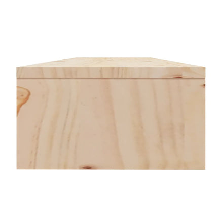 Skärmställ 100x24x13 cm massiv furu