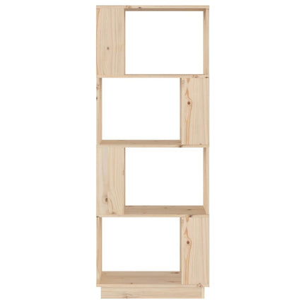 Bokhylla/rumsavdelare 51x25x132 cm massiv furu