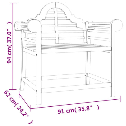 Loungegrupp 4 delar massiv teak