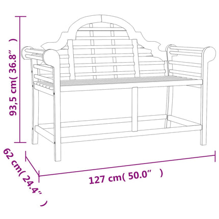 Loungegrupp 4 delar massiv teak