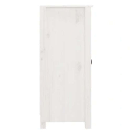 Skåp 2 st 39x35x80 cm massiv furu