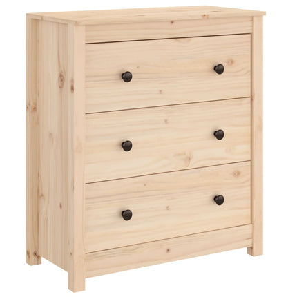 Skänk 70x35x80 cm massiv furu