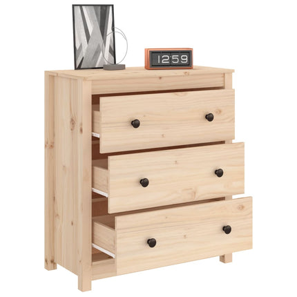 Skänk 70x35x80 cm massiv furu
