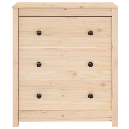 Skänk 70x35x80 cm massiv furu