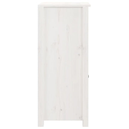 Skåp 2 st 40x35x80 cm massiv furu