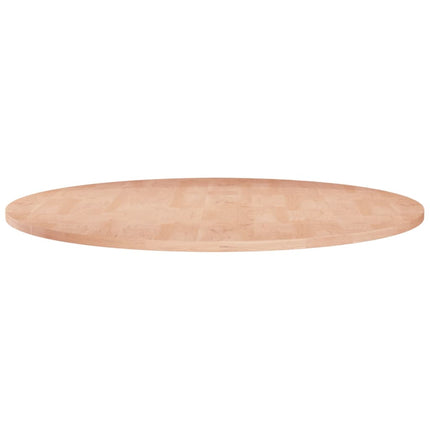 Rund bordsskiva Ø70x1,5 cm obehandlat massiv ek