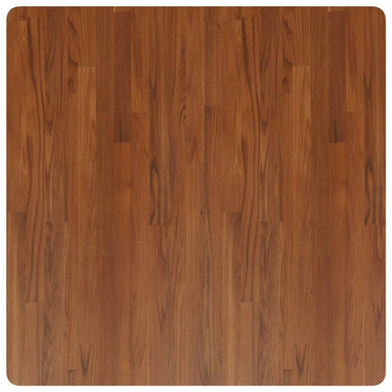 Fyrkantig bordsskiva mörkbrun 90x90x1,5cm behandlad massiv ek