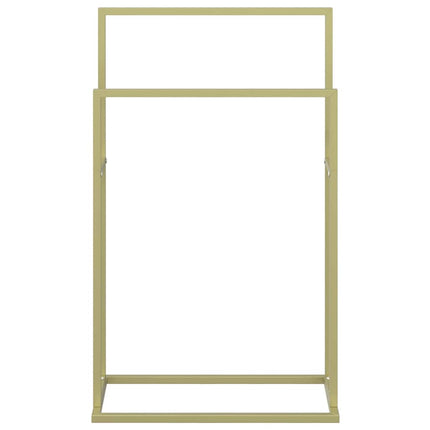 Fristående handdukshängare guld 48x24x78,5 cm järn