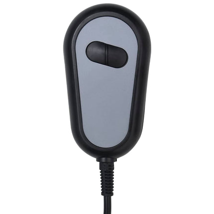 Elektrisk reclinerfåtölj vinröd konstläder
