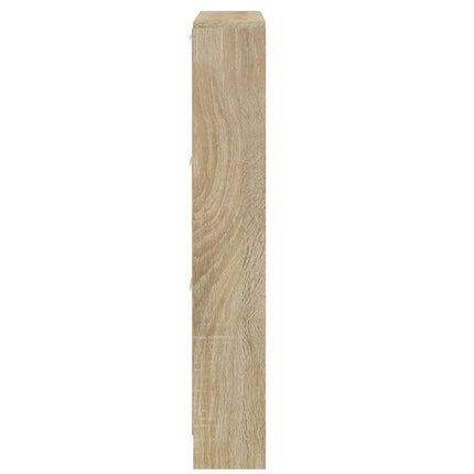 Skoskåp ek 59x17x108 cm konstruerat trä
