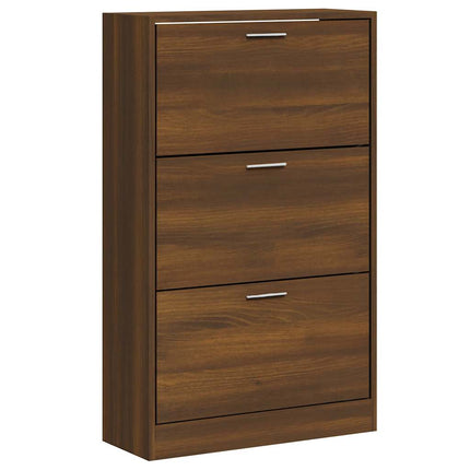 Skohylla sonoma-ek 63x24x103 cm konstruerat trä