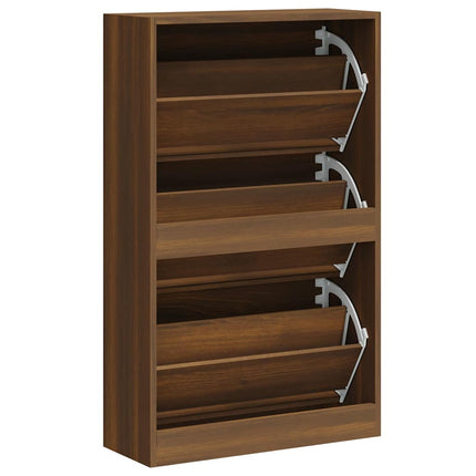 Skohylla sonoma-ek 63x24x103 cm konstruerat trä