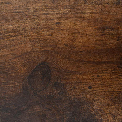 Skoställ rökfärgad ek 63x24x104 cm konstruerat trä