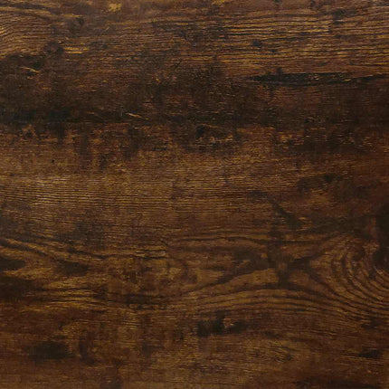 Skoskåp med 2 skåp rökfärgad ek 63x17x67 cm