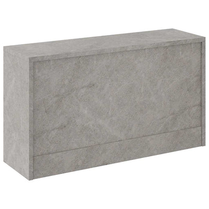 Skobänk betonggrå 80x24x45 cm konstruerat trä