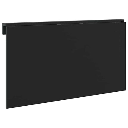 Väggbord svart 100x60x56 cm konstruerat trä