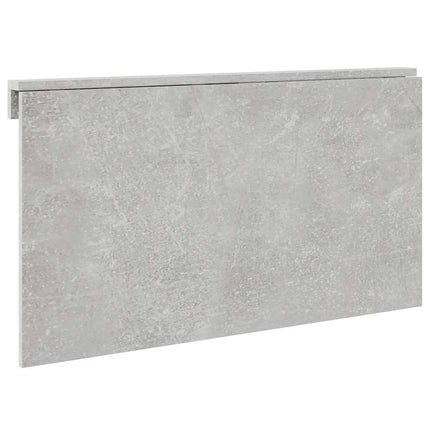 Väggbord betonggrå 100x60x56 cm konstruerat trä