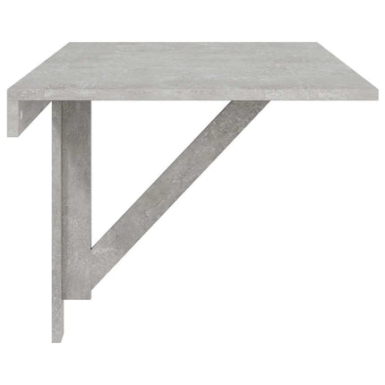 Väggbord betonggrå 100x60x56 cm konstruerat trä