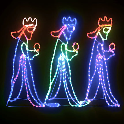 Kungliga figurer ljusslinga med 504 LEDs 99,5x45,5 cm