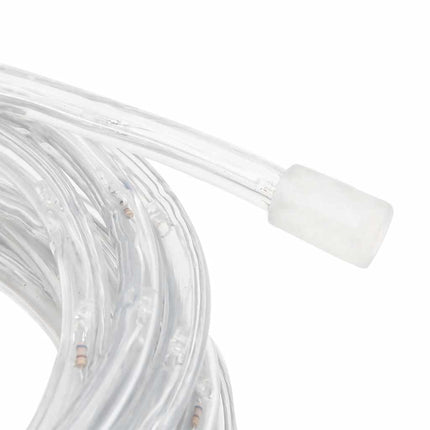 Ljusslang med 1200 lysdioder flerfärgad 50 m PVC