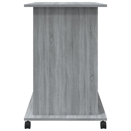 Datorbord grå sonoma-ek 80x50x75 cm konstruerat trä