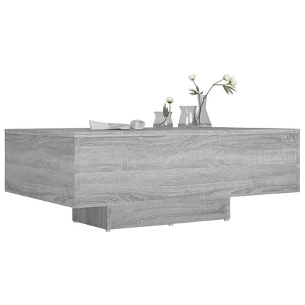Soffbord grå sonoma 85x55x31 cm konstruerat trä
