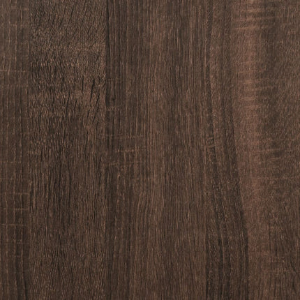 Soffbord brun ek 60x60x31,5 cm konstruerat trä