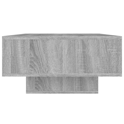 Soffbord grå sonoma-ek 105x55x32 cm konstruerat trä