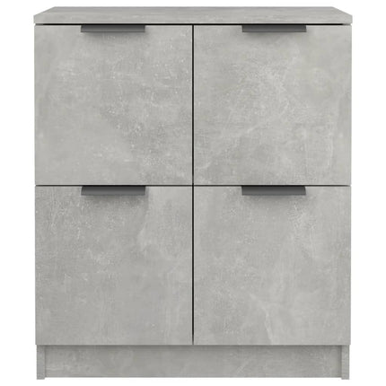 Skänk betonggrå 60x30x70 cm konstruerat trä