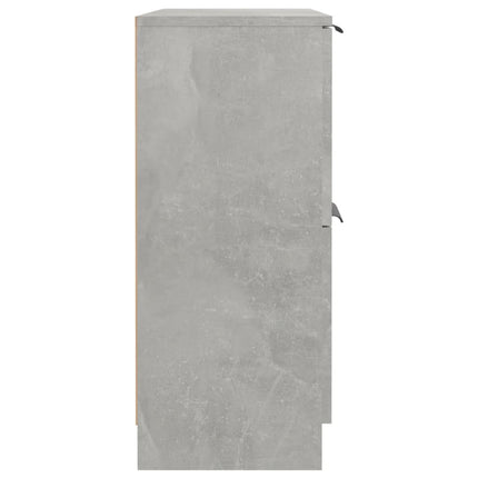 Skänk betonggrå 60x30x70 cm konstruerat trä
