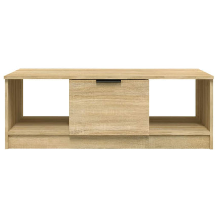 Soffbord sonoma-ek 102x50x36 cm konstruerat trä