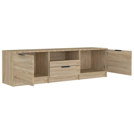 TV-skåp Sonoma ek 140x35x40 cm konstruerat trä