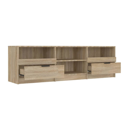Tv-bänk sonoma-ek 150x33,5x45 cm konstruerat trä