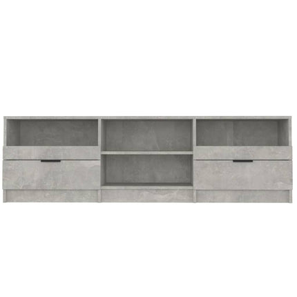 Tv-bänk betonggrå 150x33,5x45 cm konstruerat trä