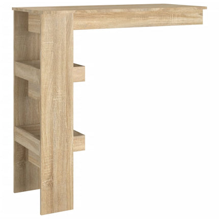 Barbord väggmonterat sonoma-ek 102x45x103,5 cm konstruerat trä