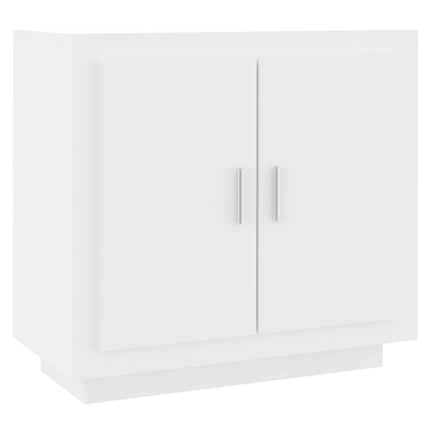 Skänk vit 80x40x75 cm konstruerat trä