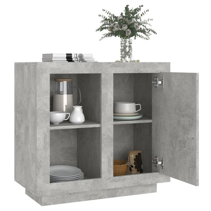 Skänk betonggrå 80x40x75 cm