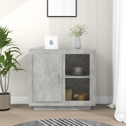 Skänk betonggrå 80x40x75 cm