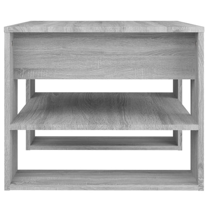 Soffbord grå sonoma-ek 55,5x55x45 cm konstruerat trä