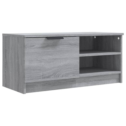 Tv-bänk grå sonoma 80x35x36,5 cm konstruerat trä