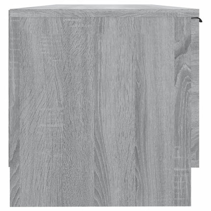 TV-bänk grå sonoma 102x35x36,5 cm konstruerat trä